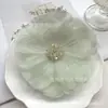 2026 Nuevo 10.5cm Malla de Tela 3D Flor de Cinco Pétalos Accesorios para Joyería DIY Flores para Zapatos Flores para Faldas Accesorios para el Cabello Materiales