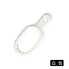 Portabotella de Escalada en Roca Mosquetón Correr Deportes al Aire Libre Hebilla Gancho para Botella de Agua Clip para Botella de Agua Hebilla Colgante Herramienta Silicona Agua