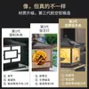 Lámparas Zhongshan Guzhen Lámpara de Jardín de Aleación de Aluminio para Exteriores Lámpara Solar Clásica China para Poste de Puerta Solar
