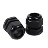 Conector Impermeable para Cable de Nylon Tipo M Métrica Cabeza de Fijación de Alambre de Plástico Rosca M12 Prensaestopas Sellado Cabeza de Prensaestopas Roscada