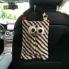 Accesorios Exclusivos Personalizados para Automóviles Transfronterizos: Caja de Pañuelos para Coche de Monstruo con Ojos Grandes, Linda, con Funciones para Aliviar el Estrés, Diseño Creativo para Colgar