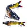 Nuevo Señuelo de Múltiples Secciones, 16 Colores, 13 Cm, 18 G, Señuelo Duro Biónico de Múltiples Secciones, Señuelo Falso para Pesca de Comercio Exterior