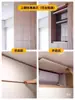 Riel Deslizante de Puerta Oculta Plegable abatible Gabinete Horno Aire Acondicionado Riel de Puerta abatible Accesorios de Herrajes para Puertas Batientes Puertas de Bolsillo