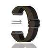 Para Fitbit Versa3/4 Metal Head Nylon Watch Band Sense stretch band Versa2 Jacquard Strap