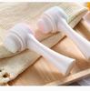 Cepillo Facial de Doble Cara, Instrumento de Limpieza Facial de Silicona de Cerdas Suaves, Cepillo de Limpieza Facial Manual, Artefacto de Limpieza Facial Douyin, Dispositivo Limpiador Profundo de Poros