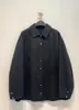 Kaneko Estilo Japonés Primavera y Verano Retro Estilo Ropa de Trabajo Color Sólido Silueta Holgada Chaqueta Ligera Holgada Casual Cortavientos Superior