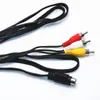 Cable de línea de video universal para decodificador, cable de TV AV, uno tres nueve pines, terminal S a 3RCA loto