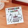 Tengyi Marca Compartida Autorizada Cachorro Lindo Tarjeta Cabeza Tarjeta Posterior Tarjeta de Alto Valor Embalaje Tarjeta Inferior Embalaje de Regalo Cartón