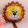 Arranjo de festa de aniversário infantil brinquedo balão push do WeChat mini desenho animado balão de filme de alumínio bola interna Bobo atacado