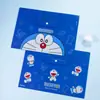 Joytop Yuemu Doraemon-Bolsa de Cierre A4 Papelería Bolsa para Documentos Linda Caricatura Bolsa de Información