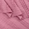 Tejido jacquard elegante de tres arrugas con textura de amoníaco de poliéster de 180 g, tejido de punto para camisetas y vestidos de moda de primavera y verano.