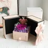 Caja de Regalo para el Día de San Valentín Transfronteriza Labial Rosa Collar Joyero Regalo de Cumpleaños Flor Eterna Caja de Regalo para Ventana Venta al por Mayor