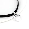 Joyería de Moda Transfronteriza Europea y Americana Diablo Estilo Harajuku Collar para Niña Cyber Celebrante Retro Media Luna Cadena Clavicular Cadena de Collar
