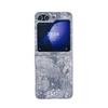 Para Samsung ZFlip6 Capa de Celular com Pena de Fênix Bordada Zflip5 Tela Dobrável Estilo Chinês Zflip3 Concha Protetora
