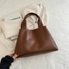 Bolso de Gran Capacidad Bolso de Verano para Mujer Bolso de Mujer 2024 Nueva Moda Casual Bolso Cruzado Textura Retro Bolso Satchel Bolso Balde