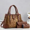 Ventas Directas de Fábrica En Stock Bolso Bolso Madre-Hijo Set de Tres Piezas Gran Capacidad Bolso de Hombro Único Bolso Cruzado Estilo Clásico Bolso de Comercio Exterior