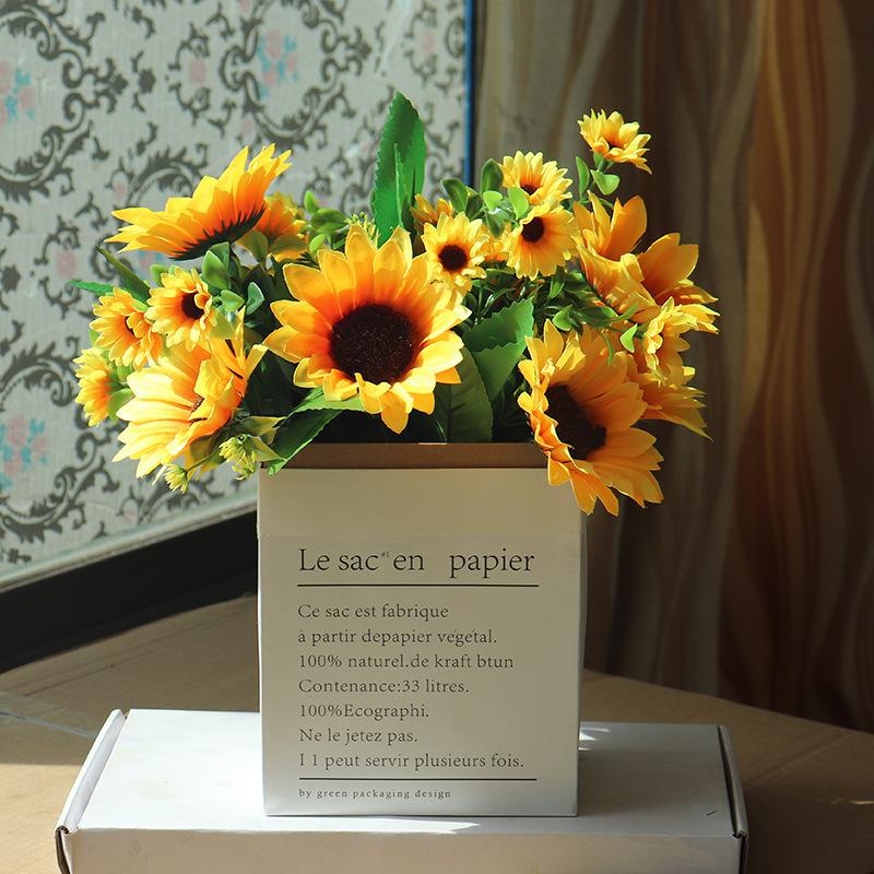 纸袋+夏桔-太阳花