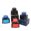 Tinta para caneta tinteiro de avestruz preto não-carbono não-obstrução tinta preto azul vermelho azul saco de tinta água atacado