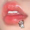 Uña de Labio de Gato Acero Inoxidable Microincrustado de Cobre Adorno de Labio Diente Exterior 1.2 de Grosor Uña de Hueso de Oreja de Gato Uña Coclear Joyería de Perforación Linda