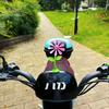 Pequeños accesorios de decoración para coches eléctricos, pequeños molinos de viento con flores, adornos giratorios, bonitos accesorios para salpicadero de coche y motocicleta.
