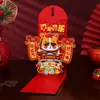 2026 Año del Caballo Sobre Rojo Estéreo 3D para Niños para Celebrar el Año Nuevo Bolsa de la Suerte Plegable Creativa Sobre Rojo de Año Nuevo
