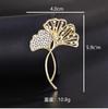 Broche Exquisito Versátil Anti-Exposição, Acessório de Emblema para Terno e Cheongsam, Decoração Clássica de Pérola para Casamento, Flor de Peito Fixa