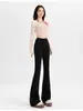 Jeans Acampanados para Mujer 2025 Nuevo Otoño Cintura Alta Elásticos de Campana Pantalones Petite Caída Ajustados Pantalones Bootcut
