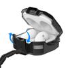 Adecuado para Samsung Buds4Pro Funda para Auriculares Bluetooth Buds 2Pro Patrón de Fibra de Carbono Transparente Funda Protectora Fe Nuevo Modelo