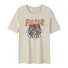 [Personalização Profissional] Camiseta Masculina de Manga Curta Marca Brother Importada Impressão Direta 50 Contagens Algodão de Fibra Longa Xinjiang Amônia Líquida