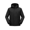 Chaqueta deportiva exterior impermeable y engrosada, ropa de trabajo para esquí a prueba de tres elementos, prenda exterior cortavientos y cálida hecha a medida, y chaqueta acolchada