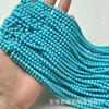 Cuentas de Turquesa Azul Magnesita Cadena Larga Cuentas Sueltas Cadena de Mijo Semi-terminado Diy Wen Juego Accesorios de Moda Cuentas de Buda Mano