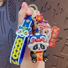 Pingente Gato da Sorte para Boa Sorte, Chaveiro Estilo Chinês, Pingente de Bolsa de Bênção para Estudantes Estilo Tradicional Chinês, Sachê de Tecido