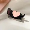Clipe de Prendedor Pequeno com Cabeça de Bola Estilo Ins de Celebridade da Internet Novo Estilo Estilo Fonte Artefato Fixo para Rabo de Cavalo Alto Presilha de Cabelo