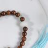 Yiming Xianyuan Sándalo Zorro de Nueve Colas Fénix Nueve Palo de Rosa 0.8*18 Pulsera Estilo Pareja