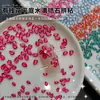 Zircones de Gota de Agua de Lujo para Uñas, Decoraciones Coloridas de Gota de Agua, Pedrería de Fondo Plano, Decoraciones para Uñas, Pedrería de Pétalos