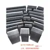 Disipador de calor de perfil de aluminio Amplificador de potencia electrónico Radiador de placa base Router de alta potencia Bloque de disipación de calor de aletas densas de grado industrial