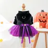 Petcircle Ropa para Mascotas Primavera y Otoño Perro Pequeño Cachorro Atuendo Festivo Falda Tutú en Stock Vestido de Novia Pequeña Bruja