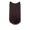 Extensões de Cabelo Peça Única Estilo Europeu e Americano Transfronteiriças, Extensões de Cabelo Linha de Pesca, Cabelo Cacheado Longo Natural Invisível, Cabelo Humano