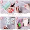 Amazon Cross-border Creative Handbook A6 Macaron Binder Notebook Cash Budget Handbook