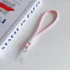 Ventas Directas de Fábrica Cordón para Teléfono Móvil Cuerda Trenzada Corta Combinación de Colores Cuerda Anti-Pérdida Hecho a Mano Versátil Llavero Cuerda para Botella de Agua Cuerda para Altavoz