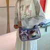 Bolsa Ita de Moda Estilo Japonés, Nueva Bolsa Cruzada Adorable con Lazo para Niñas, Bolsa Diaria para Viajes, Bolso de Hombro Casual