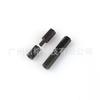 Kit de combinación de tornillos de nailon M3 negros de 88 piezas con tuerca de columna de aislamiento hexagonal de nailon