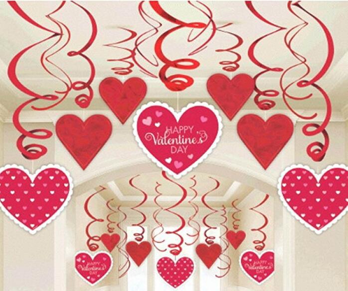 情人节螺旋挂饰