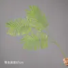 Simulación de Boda Fondo de Planta Verde Decoración Paisajismo Arte Floral Hojas Verdes Flores Falsas Césped Verde Bosque Colgante Estilo Arreglo Floral de Boda Hojas