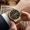 Nuevo Reloj de Pulsera para Hombre Geneva de Negocios con Correa de Acero Casual Reloj Deportivo de Cuarzo Reloj de Hombre Reloj de Hombre Venta al por Mayor