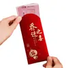 Fábrica de Sobres Rojos Casa Nueva Sello Dorado Papel Rojo Rígido Bolsa de Sobre Rojo para Casa Nueva y Mudanza, Especial para Regalar