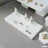 Plataforma Alta Tablero Cuadrado de Yeso Exhibidor de Joyería Display Tablero Exhibidor de Joyería Display Anillo Tablero para Joyería Accesorios de Fotografía