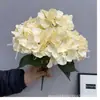 Flores Artificiales, Ramo de Hortensias de 5 Cabezas, Verano Interminable, 27 Piezas, Materiales Florales para Decoración de Bodas y Hogar, Flores de Cinco Cabezas