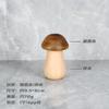 Novo porta-palitos de madeira criativo cogumelo simples pote de palitos de dente estilo japonês caixa de palitos de dente personalizada para uso doméstico