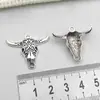 Aliexpress Joias Personalizadas DIY Feito à Mão Totem de Cabeça de Touro Liga Metálica Pequeno Pingente Pulseira Tribal Acessórios de Colar Atacado